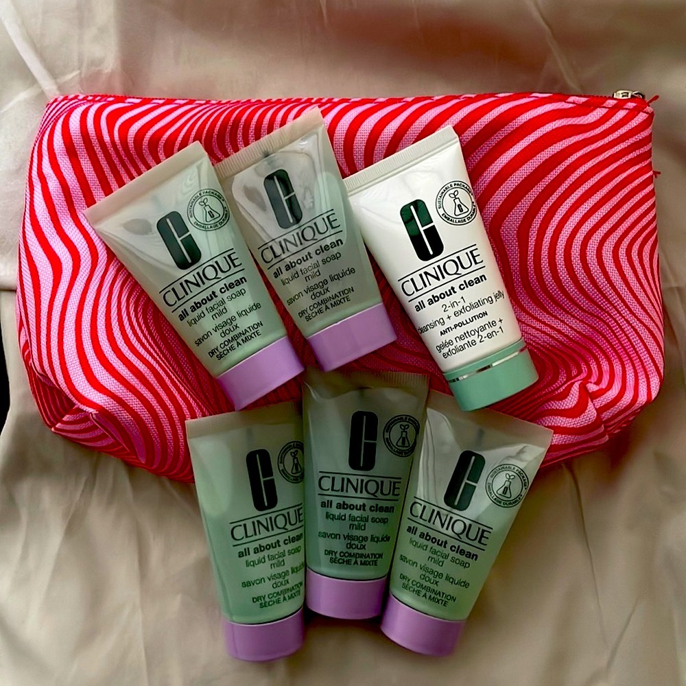 NWT CLINIQUE All About Clean Liquid Facial Soap Mild